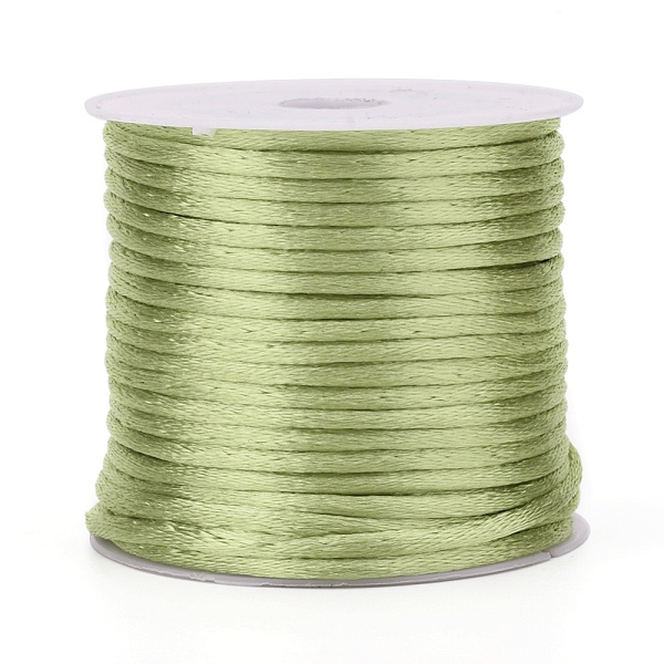 PandaHall Nylon Cord, Satin Rattail Cord, for Beading Jewelry Making, Chinese Knotting, Yellow Green, 2mm, about 10.93 yards(10m)/roll Nylon...
PandaHall Nylon Cord, Satin Rattail Cord, for Beading Jewelry Making, Chinese Knotting, Yellow Green, 2mm, about 10.93 yards(10m)/roll Nylon...