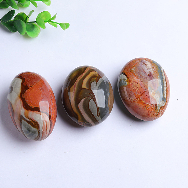 PandaHall Natural Ocean Agate Oval Healing Stones, Pocket Palm Stones for Reiki Ealancing, 40~50mm Ocean Agate Oval
PandaHall Natural Ocean Agate Oval Healing Stones, Pocket Palm Stones for Reiki Ealancing, 40~50mm Ocean Agate Oval