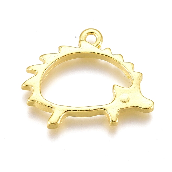 PandaHall Alloy Open Back Bezel Pendants, For DIY UV Resin, Epoxy Resin, Pressed Flower Jewelry, Hedgehog, Golden, 16x20.5x2.5mm, Hole...
PandaHall Alloy Open Back Bezel Pendants, For DIY UV Resin, Epoxy Resin, Pressed Flower Jewelry, Hedgehog, Golden, 16x20.5x2.5mm, Hole...