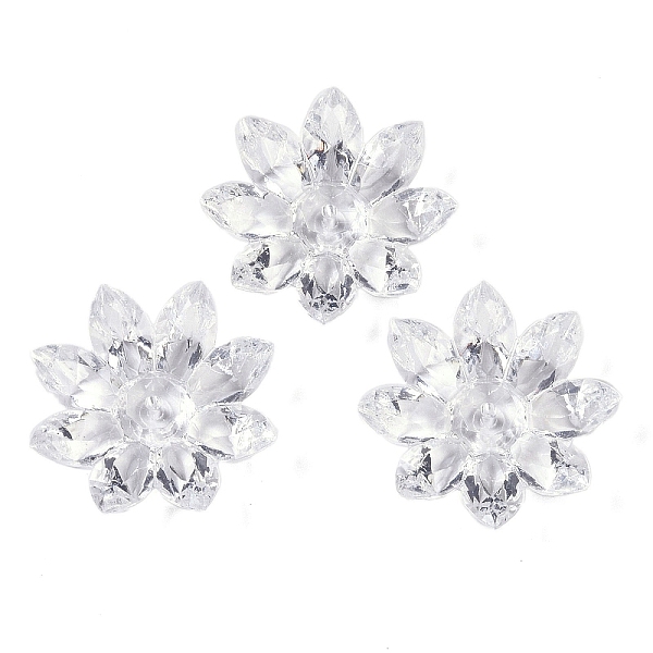 PandaHall Transparent Acrylic Beads, Flower, Clear, 33x31x9.5mm, Hole: 1.8mm, 154pcs/set Acrylic Clear
PandaHall Transparent Acrylic Beads, Flower, Clear, 33x31x9.5mm, Hole: 1.8mm, 154pcs/set Acrylic Clear