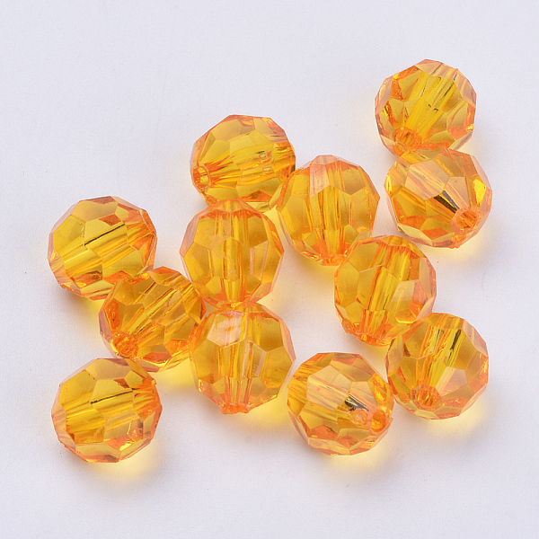 PandaHall Transparent Acrylic Beads, Faceted, Round, Orange, 6x5.5mm, Hole: 1.3mm, about 420pcs/50g Acrylic Round Orange
PandaHall Transparent Acrylic Beads, Faceted, Round, Orange, 6x5.5mm, Hole: 1.3mm, about 420pcs/50g Acrylic Round Orange