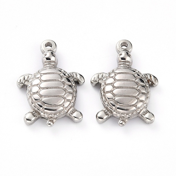 PandaHall 304 Stainless Steel Pendants, Tortoise, Stainless Steel Color, 21x14x4mm, Hole: 1.5mm 304 Stainless Steel Tortoise
PandaHall 304 Stainless Steel Pendants, Tortoise, Stainless Steel Color, 21x14x4mm, Hole: 1.5mm 304 Stainless Steel Tortoise