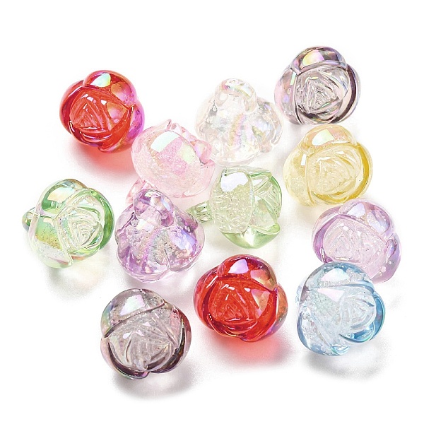 PandaHall UV Plating Rainbow Iridescent Transparent Acrylic Bubble Pendants, Rose, Mixed Color, 16x14.5x14mm, Hole: 2.7mm Acrylic Flower..., Multicolor
PandaHall UV Plating Rainbow Iridescent Transparent Acrylic Bubble Pendants, Rose, Mixed Color, 16x14.5x14mm, Hole: 2.7mm Acrylic Flower..., Multicolor