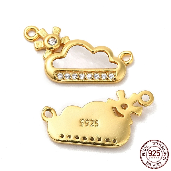 PandaHall 925 Sterling Silver Micro Pave Cubic Zirconia Pendants, Cloud & Sun Charm, with Shell & 925 Stamp, Real 18K Gold Plated..., Clear
PandaHall 925 Sterling Silver Micro Pave Cubic Zirconia Pendants, Cloud & Sun Charm, with Shell & 925 Stamp, Real 18K Gold Plated..., Clear