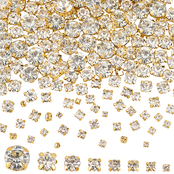 PandaHall OLYCRAFT 800pcs 8 Styles Square Sew on Rhinestone Golden Glass Crystal Rhinestone with Brass Edge Sewing Crystal Rhinestone..., Clear
PandaHall OLYCRAFT 800pcs 8 Styles Square Sew on Rhinestone Golden Glass Crystal Rhinestone with Brass Edge Sewing Crystal Rhinestone..., Clear