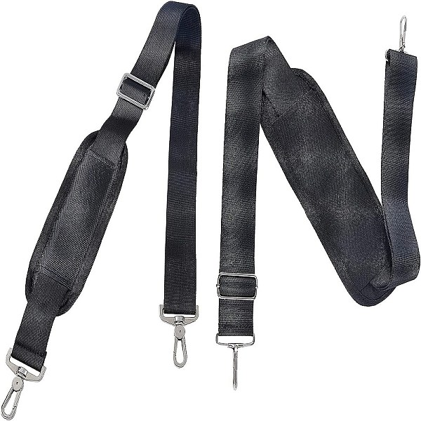 PandaHall WADORN 2 Sizes Padded Long Duffel Bag Strap Universal Adjustable Shoulder Belt Luggage Duffel Bag Strap Replacement Shoulder Strap..., Black
PandaHall WADORN 2 Sizes Padded Long Duffel Bag Strap Universal Adjustable Shoulder Belt Luggage Duffel Bag Strap Replacement Shoulder Strap..., Black