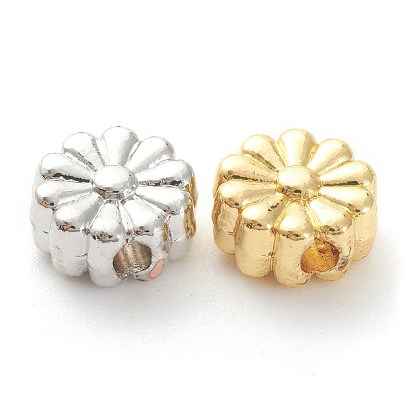 PandaHall Rack Plating Alloy Beads, Lead Free & Cadmium Free, Long-Lasting Plated, Flower, Mixed Color, 6.5x3.5mm, Hole: 1.6mm Alloy Flower
PandaHall Rack Plating Alloy Beads, Lead Free & Cadmium Free, Long-Lasting Plated, Flower, Mixed Color, 6.5x3.5mm, Hole: 1.6mm Alloy Flower