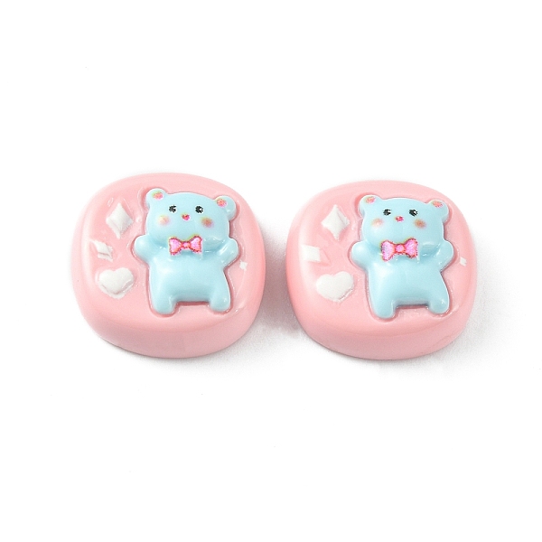 PandaHall Opaque Cute Cartoon Resin Cabochons, Rectangle, Pink, 15.5~17x16~17.5x7.5~8mm Resin Rectangle Pink
PandaHall Opaque Cute Cartoon Resin Cabochons, Rectangle, Pink, 15.5~17x16~17.5x7.5~8mm Resin Rectangle Pink