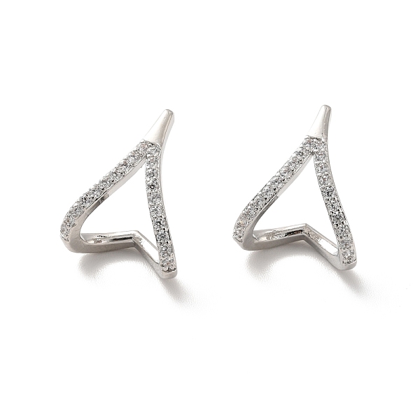 PandaHall Clear Cubic Zirconia Twist Heart Stud Earrings, Long-Lasting Plated Brass Half Hoop Earrings for Women, Cadmium Free & Lead Free...
PandaHall Clear Cubic Zirconia Twist Heart Stud Earrings, Long-Lasting Plated Brass Half Hoop Earrings for Women, Cadmium Free & Lead Free...