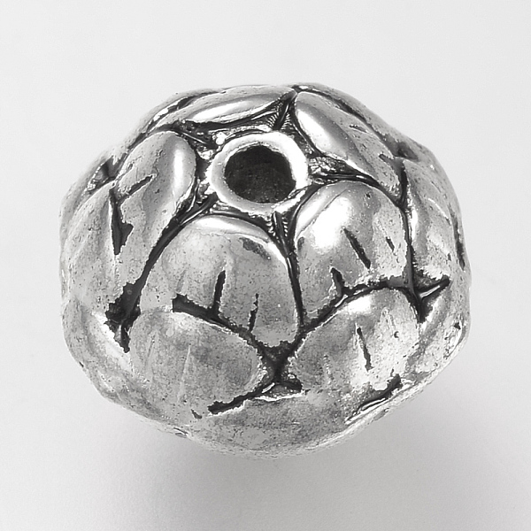 PandaHall Tibetan Style Alloy Beads, Cadmium Free & Lead Free, Lotus Flower, Antique Silver, 10x8mm, Hole: 1mm, about 530pcs/1000g Alloy...
PandaHall Tibetan Style Alloy Beads, Cadmium Free & Lead Free, Lotus Flower, Antique Silver, 10x8mm, Hole: 1mm, about 530pcs/1000g Alloy...