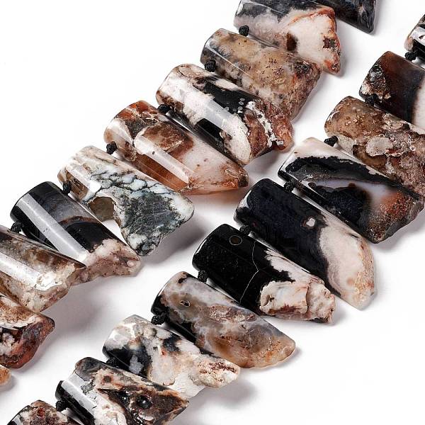 PandaHall Natural Cherry Blossom Agate Beads Strands, Dyed, Nuggets, 25~49.5x21.5~24x8.5~10mm, Hole: 2~2.5mm, about 23pcs/strand...
PandaHall Natural Cherry Blossom Agate Beads Strands, Dyed, Nuggets, 25~49.5x21.5~24x8.5~10mm, Hole: 2~2.5mm, about 23pcs/strand...