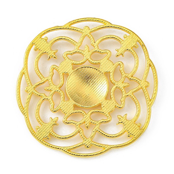 PandaHall Tibetan Style Alloy Flower Large Pendants, Lead Free and Cadmium Free, Golden, about 50mm in diameter, 4mm thick Alloy Flower
PandaHall Tibetan Style Alloy Flower Large Pendants, Lead Free and Cadmium Free, Golden, about 50mm in diameter, 4mm thick Alloy Flower