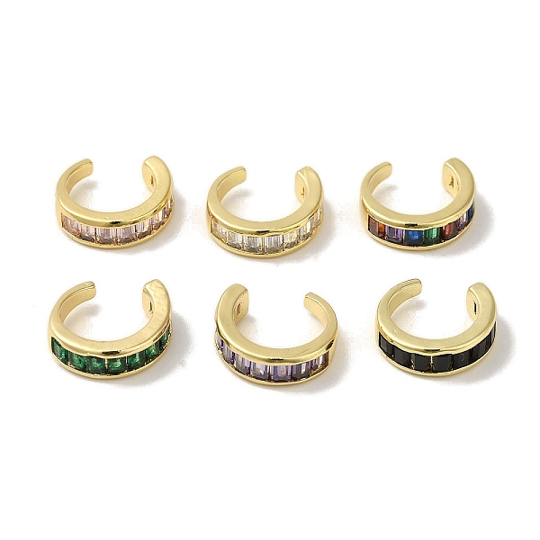 PandaHall Rack Plating Brass Pave Cubic Zirconia Cuff Earrings for Women, Real 18K Gold Plated, Mixed Color, 13x4mm Cubic Zirconia..., Multicolor
PandaHall Rack Plating Brass Pave Cubic Zirconia Cuff Earrings for Women, Real 18K Gold Plated, Mixed Color, 13x4mm Cubic Zirconia..., Multicolor