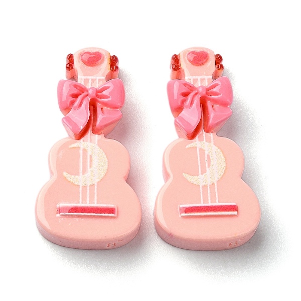 PandaHall Toy Theme Opaque Resin Decoden Cabochons, Guitar with Bowknot, Pink, 36.5x18.5x8mm Resin Guitar Pink
PandaHall Toy Theme Opaque Resin Decoden Cabochons, Guitar with Bowknot, Pink, 36.5x18.5x8mm Resin Guitar Pink