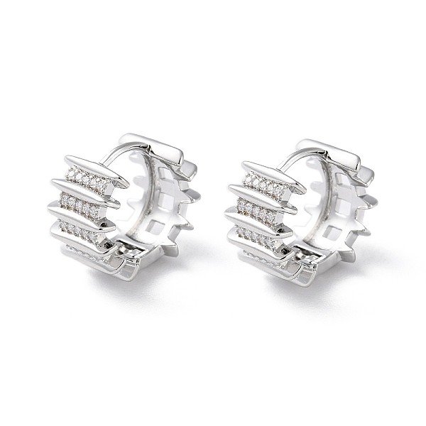 PandaHall Brass Micro Pave Cubic Zirconia Hoop Earrings, Real Platinum Plated, 14.5x9.5mm Cubic Zirconia Clear
PandaHall Brass Micro Pave Cubic Zirconia Hoop Earrings, Real Platinum Plated, 14.5x9.5mm Cubic Zirconia Clear