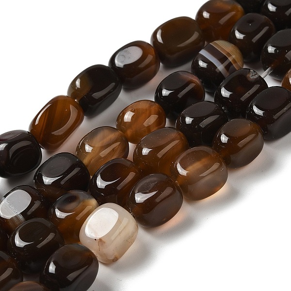PandaHall Natural Agate Beads Strands, Dyed & Heated, Cube, Coconut Brown, 11~12x8~9.5x8~9.5mm, Hole: 1.2mm, about 16pcs/strand, 7.48~7.72''...
PandaHall Natural Agate Beads Strands, Dyed & Heated, Cube, Coconut Brown, 11~12x8~9.5x8~9.5mm, Hole: 1.2mm, about 16pcs/strand, 7.48~7.72''...