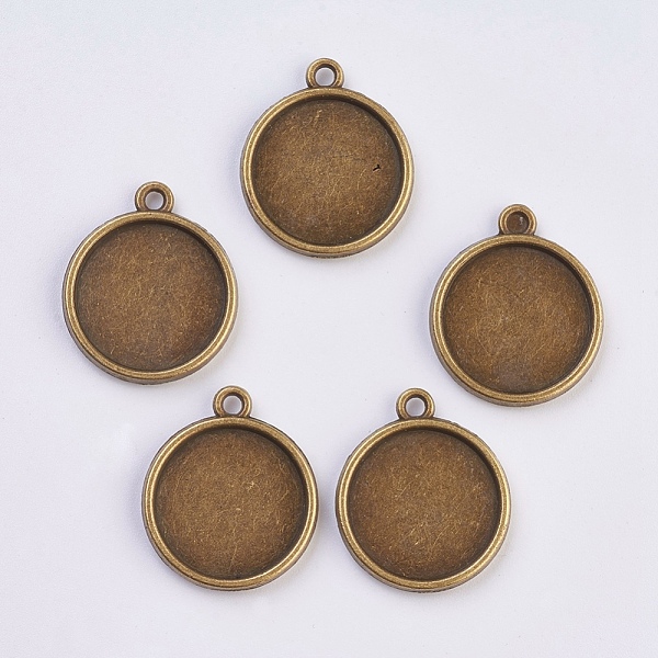 PandaHall DIY Pendant Making, with Alloy Pendant Cabochon Settings and Clear Glass Cabochons, Flat Round, Antique Bronze, Pendant Cabochon...
PandaHall DIY Pendant Making, with Alloy Pendant Cabochon Settings and Clear Glass Cabochons, Flat Round, Antique Bronze, Pendant Cabochon...