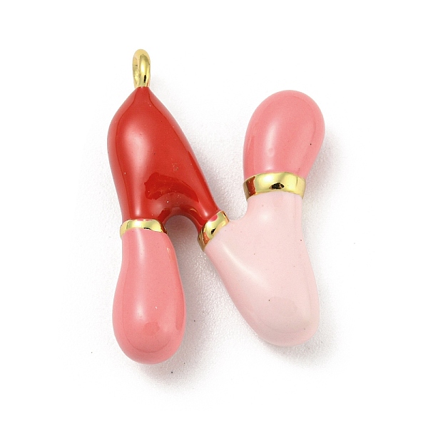 PandaHall Brass Enamel Pendants, Long-Lasting Plated, Cadmium Free & Lead Free, Real 18K Gold Plated, Letter Charm, Letter N, 23x15x5mm...
PandaHall Brass Enamel Pendants, Long-Lasting Plated, Cadmium Free & Lead Free, Real 18K Gold Plated, Letter Charm, Letter N, 23x15x5mm...
