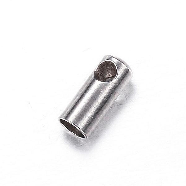 PandaHall 202 Stainless Steel Cord Ends, Stainless Steel Color, 7x3mm, Hole: 2mm, Inner Diameter: 2mm 202 Stainless Steel
PandaHall 202 Stainless Steel Cord Ends, Stainless Steel Color, 7x3mm, Hole: 2mm, Inner Diameter: 2mm 202 Stainless Steel