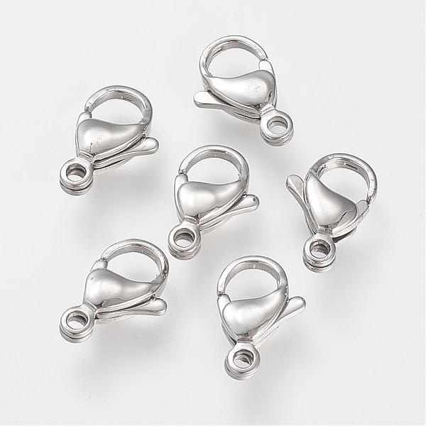 PandaHall 304 Stainless Steel Lobster Claw Clasps, Parrot Trigger Clasps, Stainless Steel Color, 12x7x3.5mm, Hole: 1.5mm 304 Stainless Steel...
PandaHall 304 Stainless Steel Lobster Claw Clasps, Parrot Trigger Clasps, Stainless Steel Color, 12x7x3.5mm, Hole: 1.5mm 304 Stainless Steel...
