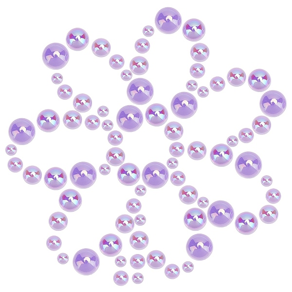 PandaHall SUNNYCLUE Acrylic Cabochons, AB Color Plated, Half Round, Medium Purple, 6~14x3~7mm, 1000pcs/set Acrylic Half Round
PandaHall SUNNYCLUE Acrylic Cabochons, AB Color Plated, Half Round, Medium Purple, 6~14x3~7mm, 1000pcs/set Acrylic Half Round