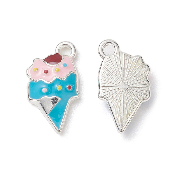 PandaHall Alloy Enamel Charms, Platinum, Ice-cream Charm, Deep Sky Blue, 14.5x8.5x3mm, Hole: 1.4mm Alloy+Enamel Ice Cream
PandaHall Alloy Enamel Charms, Platinum, Ice-cream Charm, Deep Sky Blue, 14.5x8.5x3mm, Hole: 1.4mm Alloy+Enamel Ice Cream