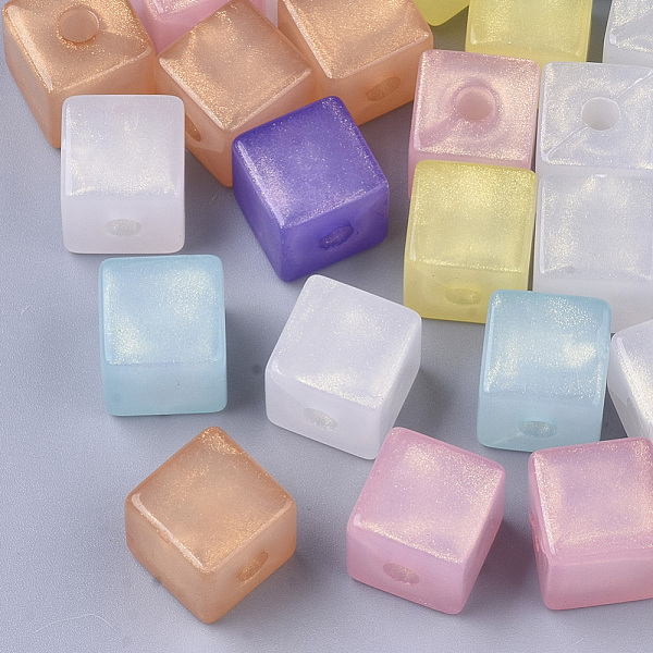 PandaHall Transparent Acrylic Beads, Glitter Beads, Cube, Mixed Color, 13x13x13mm, Hole: 3.8mm Acrylic Cube Multicolor
PandaHall Transparent Acrylic Beads, Glitter Beads, Cube, Mixed Color, 13x13x13mm, Hole: 3.8mm Acrylic Cube Multicolor