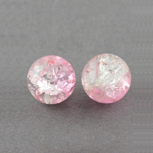 PandaHall Spray Painted Crackle Glass Beads Strands, Round, Pink, 4mm, Hole: 1.1~1.3mm, 31.4 inch Glass Round Pink
PandaHall Spray Painted Crackle Glass Beads Strands, Round, Pink, 4mm, Hole: 1.1~1.3mm, 31.4 inch Glass Round Pink