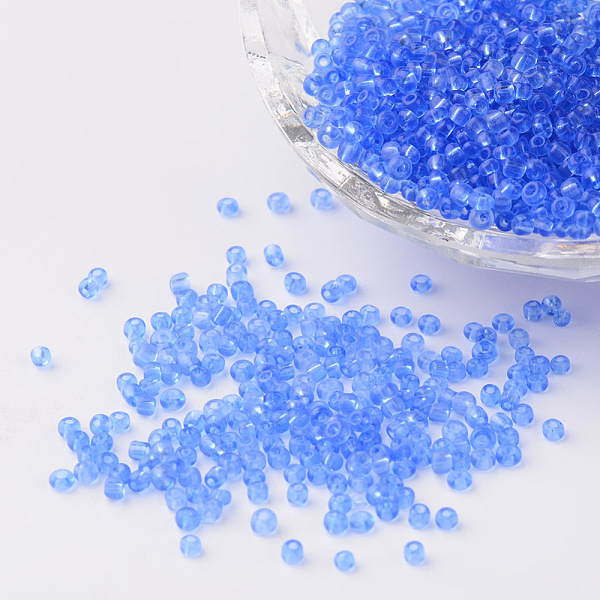 PandaHall 12/0 Glass Seed Beads, Transparent, Round, Light Blue, 2mm, Hole: 1mm, about 3100pcs/50g Glass Blue
PandaHall 12/0 Glass Seed Beads, Transparent, Round, Light Blue, 2mm, Hole: 1mm, about 3100pcs/50g Glass Blue