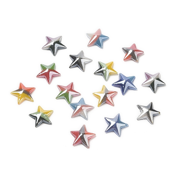 PandaHall Two Tone Glass Cabochons, Star, Mixed Color, 10~10.5x10~10.5x2.5~3mm Glass Star Multicolor
PandaHall Two Tone Glass Cabochons, Star, Mixed Color, 10~10.5x10~10.5x2.5~3mm Glass Star Multicolor