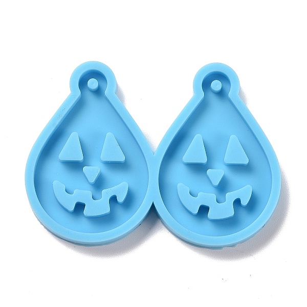PandaHall DIY Teardrop with Pumpkin Jack-O'-Lantern Pendants Silicone Statue Molds, Resin Casting Molds, For UV Resin, Epoxy Resin Jewelry...
PandaHall DIY Teardrop with Pumpkin Jack-O'-Lantern Pendants Silicone Statue Molds, Resin Casting Molds, For UV Resin, Epoxy Resin Jewelry...