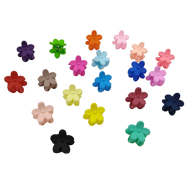 PandaHall Mini Hair Claws Clip, Hair Pin, Hair Bangs for Little Girls, Flower, Mixed Color, 15x13mm Plastic Multicolor
PandaHall Mini Hair Claws Clip, Hair Pin, Hair Bangs for Little Girls, Flower, Mixed Color, 15x13mm Plastic Multicolor