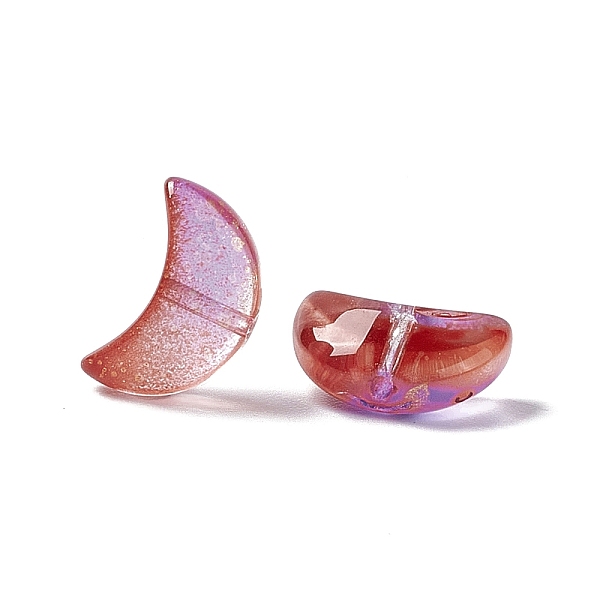 PandaHall Electroplate Transparent Glass Bead, with Gold Foil, Crescent Moon, FireBrick, 9x14x6mm, Hole: 1.2mm Glass Moon Red
PandaHall Electroplate Transparent Glass Bead, with Gold Foil, Crescent Moon, FireBrick, 9x14x6mm, Hole: 1.2mm Glass Moon Red