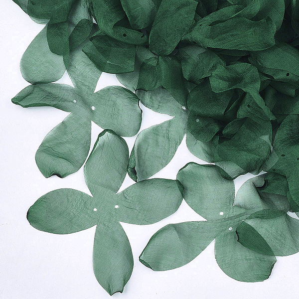 PandaHall Organza Fabric, For DIY Jewelry Making Crafts, Flower, Green, 140~150x100~130mm, Hole: 2mm Organza Green
PandaHall Organza Fabric, For DIY Jewelry Making Crafts, Flower, Green, 140~150x100~130mm, Hole: 2mm Organza Green