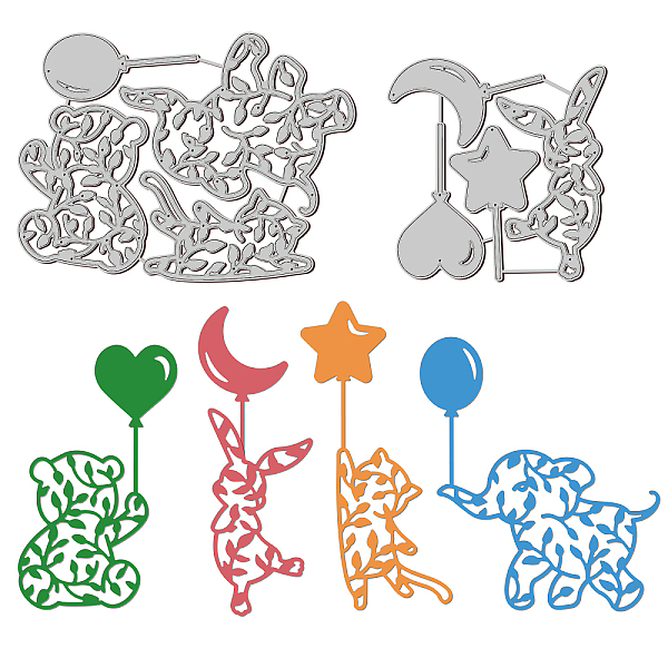 PandaHall 2Pcs 2 Styles Carbon Steel Cutting Dies Stencils, for DIY Scrapbooking, Photo Album, Decorative Embossing Paper Card, Stainless...
PandaHall 2Pcs 2 Styles Carbon Steel Cutting Dies Stencils, for DIY Scrapbooking, Photo Album, Decorative Embossing Paper Card, Stainless...
