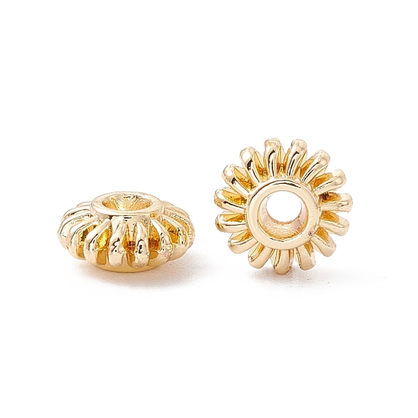PandaHall Rack Plating Alloy Bead, Long-Lasting Plated, Cadmium Free & Lead Free, Flower, Golden, 6.5x3mm, Hole: 1.5mm Alloy Flower
PandaHall Rack Plating Alloy Bead, Long-Lasting Plated, Cadmium Free & Lead Free, Flower, Golden, 6.5x3mm, Hole: 1.5mm Alloy Flower