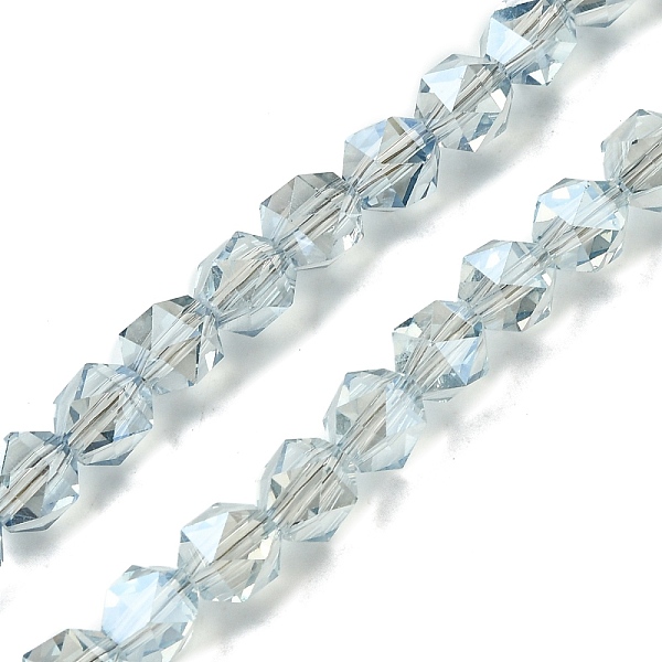 PandaHall Electroplate Glass Beads Strands, Faceted, Round, Light Steel Blue, 5.5x5x6mm, Hole: 1mm, about 101pcs/strand, 22.05''(56cm) Glass...
PandaHall Electroplate Glass Beads Strands, Faceted, Round, Light Steel Blue, 5.5x5x6mm, Hole: 1mm, about 101pcs/strand, 22.05''(56cm) Glass...
