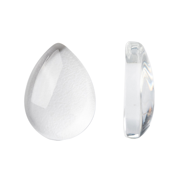 PandaHall Transparent Glass Cabochons, teardrop, Clear, Size: about 10mm wide, 14mm long, 3.6mm thick Glass Teardrop Clear
PandaHall Transparent Glass Cabochons, teardrop, Clear, Size: about 10mm wide, 14mm long, 3.6mm thick Glass Teardrop Clear