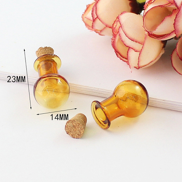 PandaHall Miniature Glass Bottles, with Cork Stoppers, Empty Wishing Bottles, for Dollhouse Accessories, Jewelry Making, Light Bulb Pattern..., Gold
PandaHall Miniature Glass Bottles, with Cork Stoppers, Empty Wishing Bottles, for Dollhouse Accessories, Jewelry Making, Light Bulb Pattern..., Gold