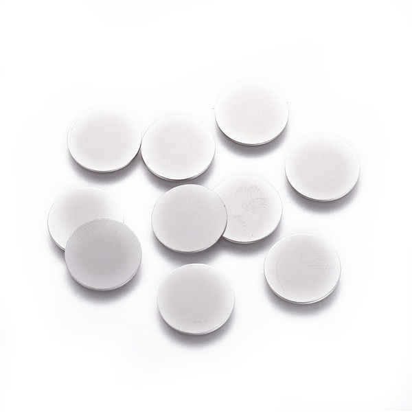 PandaHall 316 Surgical Stainless Steel Cabochons, Flat Round, Stainless Steel Color, 12x0.5mm 316 Surgical Stainless Steel Flat Round
PandaHall 316 Surgical Stainless Steel Cabochons, Flat Round, Stainless Steel Color, 12x0.5mm 316 Surgical Stainless Steel Flat Round