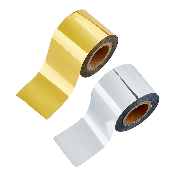 PandaHall SUPERFINDINGS 2 Roll Hot Foil Stamping Paper Heat Transfer Foil Papers Golden and Silver Sublimation Foil Transfer Sheets for Card..., Multicolor
PandaHall SUPERFINDINGS 2 Roll Hot Foil Stamping Paper Heat Transfer Foil Papers Golden and Silver Sublimation Foil Transfer Sheets for Card..., Multicolor