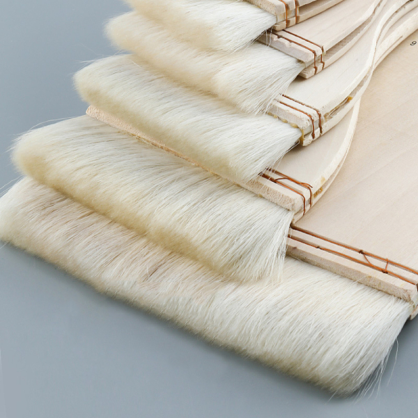 PandaHall Paint Wood Brushes, with Sheep Hair, for DIY Oil Watercolor Painting Craft, Cornsilk, 27.5cm, hair: 2.8x4.5mm Wood Gold
PandaHall Paint Wood Brushes, with Sheep Hair, for DIY Oil Watercolor Painting Craft, Cornsilk, 27.5cm, hair: 2.8x4.5mm Wood Gold