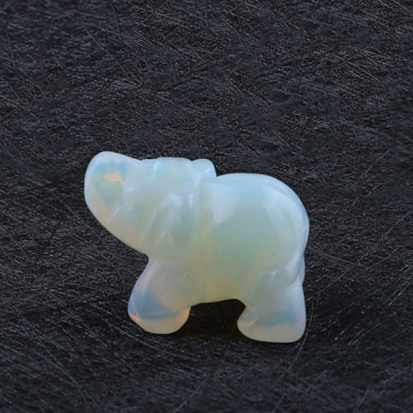 PandaHall Opalite Carved Healing Elephant Figurines, Reiki Stones Statues for Energy Balancing Meditation Therapy, 40x35x21mm Opalite...
PandaHall Opalite Carved Healing Elephant Figurines, Reiki Stones Statues for Energy Balancing Meditation Therapy, 40x35x21mm Opalite...