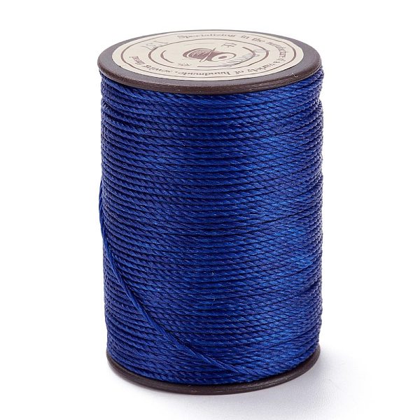 PandaHall Round Waxed Polyester Thread String, Micro Macrame Cord, Twisted Cord, for Leather Sewing Stitching, Dark Blue, 0.8mm, about 54.68...
PandaHall Round Waxed Polyester Thread String, Micro Macrame Cord, Twisted Cord, for Leather Sewing Stitching, Dark Blue, 0.8mm, about 54.68...