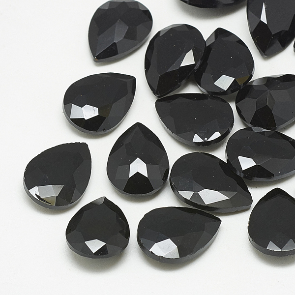 PandaHall Pointed Back Glass Rhinestone Cabochons, Faceted, teardrop, Jet, 18x13x5mm Glass Rhinestone Teardrop Black
PandaHall Pointed Back Glass Rhinestone Cabochons, Faceted, teardrop, Jet, 18x13x5mm Glass Rhinestone Teardrop Black