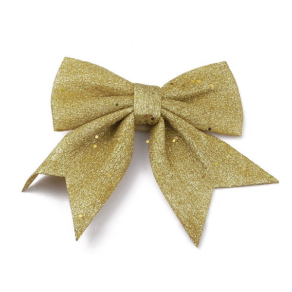PandaHall Glitter Cloth Bowknot Pendant Decoration, for Christmas Tree Gift Box Hanging Ornaments, Light Khaki, 165~180x160~175x19~20mm...
PandaHall Glitter Cloth Bowknot Pendant Decoration, for Christmas Tree Gift Box Hanging Ornaments, Light Khaki, 165~180x160~175x19~20mm...