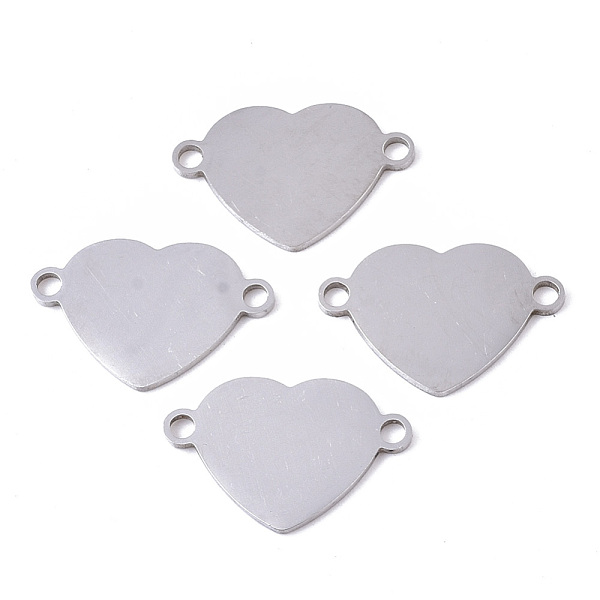 PandaHall 201 Stainless Steel Links connectors, Laser Cut, Heart, Stamping Blank Tag, Stainless Steel Color, 12x18.5x1mm, Hole: 1.8mm 201...
PandaHall 201 Stainless Steel Links connectors, Laser Cut, Heart, Stamping Blank Tag, Stainless Steel Color, 12x18.5x1mm, Hole: 1.8mm 201...