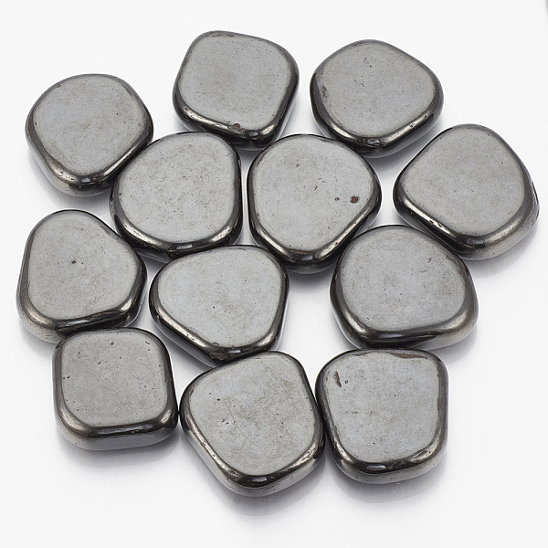 PandaHall Non-magnetic Synthetic Hematite Beads, No Hole/Undrilled, Nuggets, 37~47x37~42x13mm, about 10pcs/1000g Non-magnetic Hematite...
PandaHall Non-magnetic Synthetic Hematite Beads, No Hole/Undrilled, Nuggets, 37~47x37~42x13mm, about 10pcs/1000g Non-magnetic Hematite...