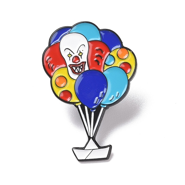 PandaHall Balloon and Clown Enamel Pin, Cartoon Alloy Badge for Backpack Clothes, Electrophoresis Black, Colorful, 35x24x1.5mm, Pin: 1.3mm...
PandaHall Balloon and Clown Enamel Pin, Cartoon Alloy Badge for Backpack Clothes, Electrophoresis Black, Colorful, 35x24x1.5mm, Pin: 1.3mm...
