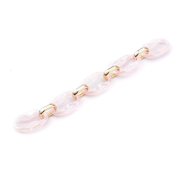 PandaHall Transparent Acrylic & CCB Plastic Linking Cable Chains, Quick Link Chains, Pink, 34.5x21x5.5mm and 19x12x4.5mm, about 39.37 inch...
PandaHall Transparent Acrylic & CCB Plastic Linking Cable Chains, Quick Link Chains, Pink, 34.5x21x5.5mm and 19x12x4.5mm, about 39.37 inch...